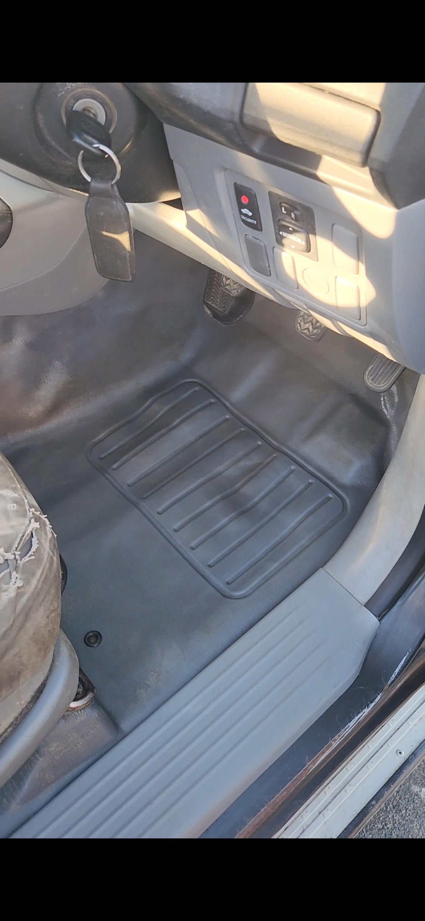 Footwell after Double Down detail by Deluxe Detailing, mobile car detailing Kaiapoi