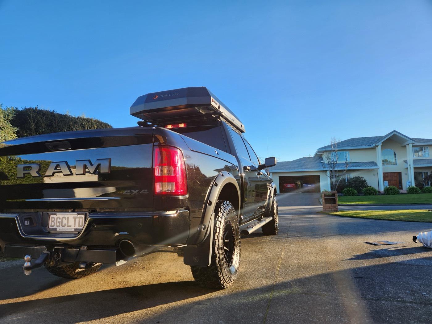 RAM after Deluxe detail by Deluxe Detailing, mobile car detailing Christchurch
