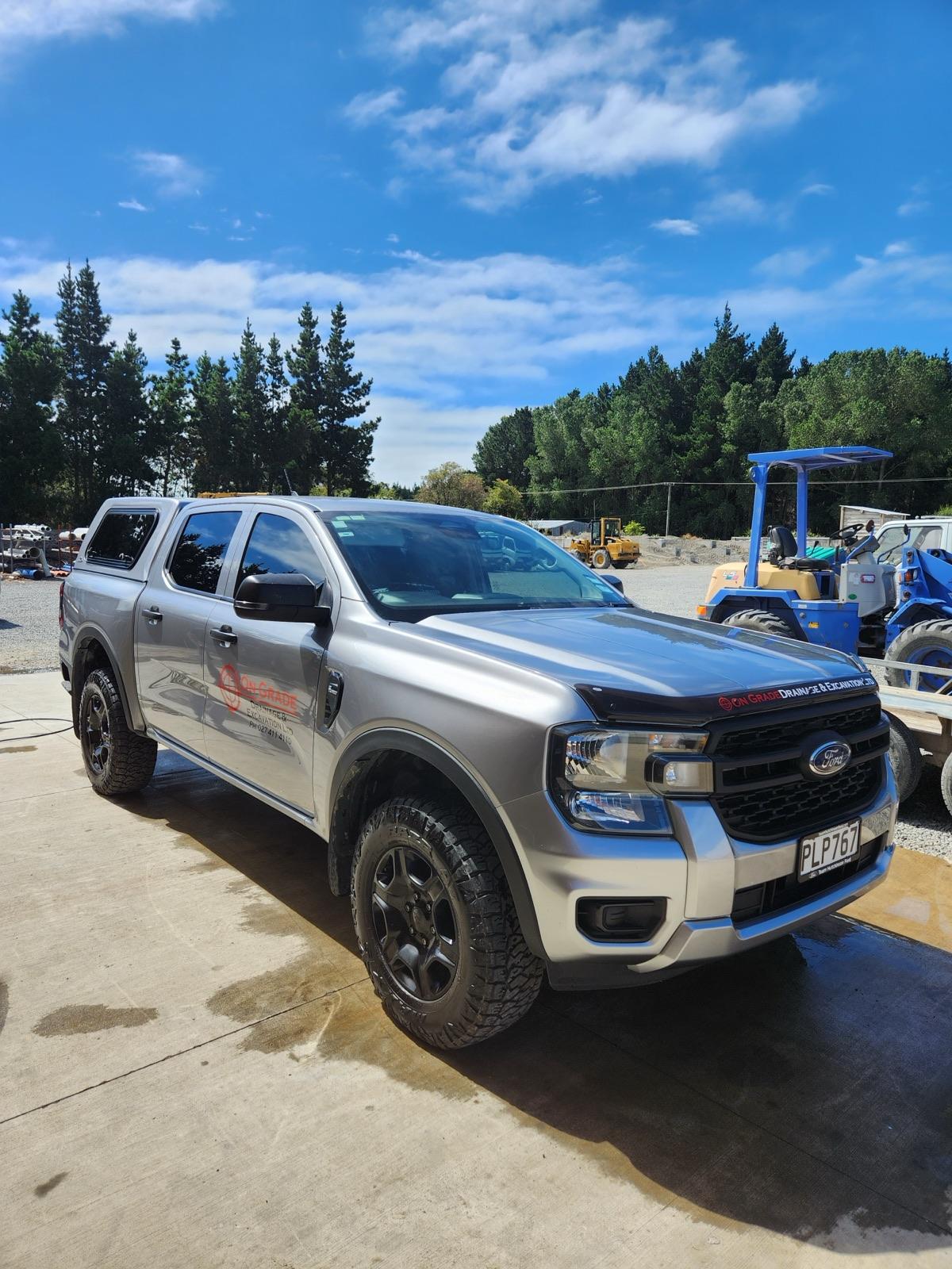 Ford Ranger after Double Down deep clean by Deluxe Detailing, mobile car detailing North Canterbury